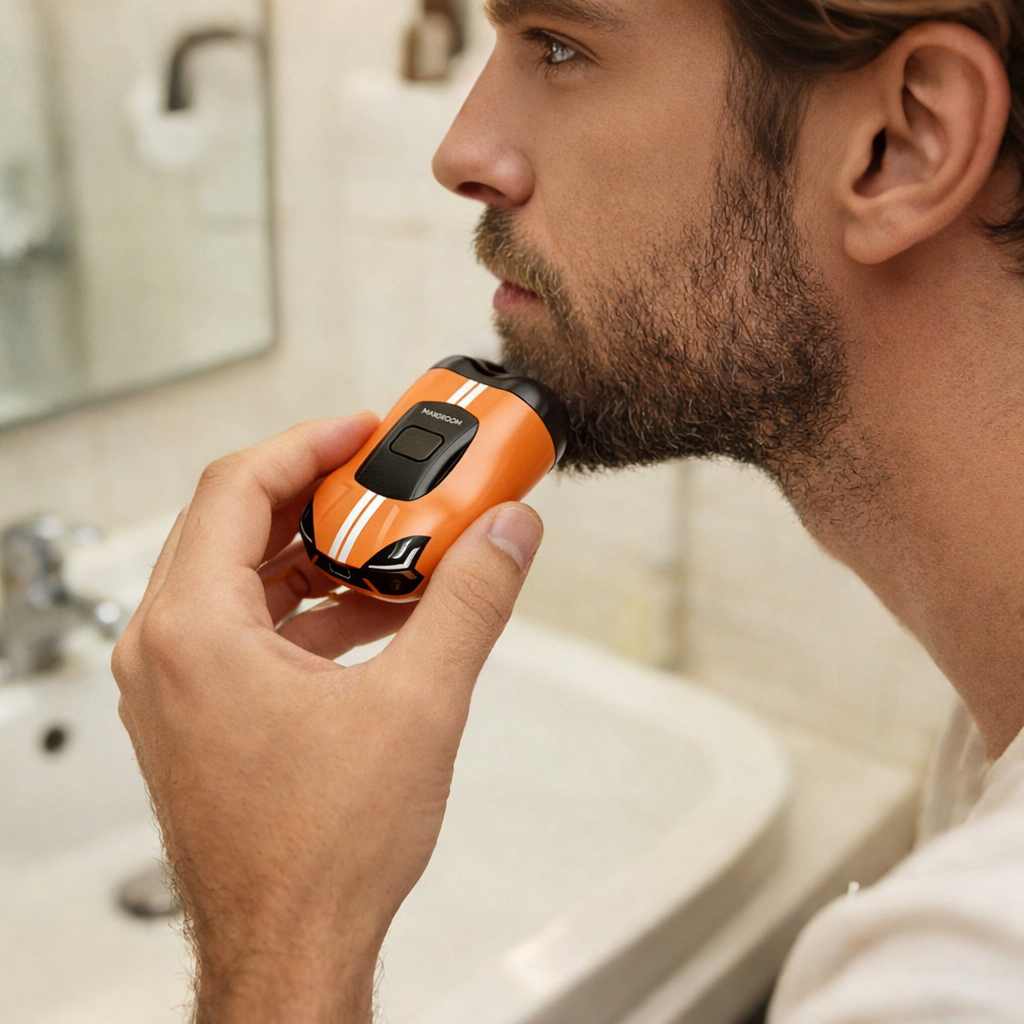 MAXGROOM M-501 elektrinė skustuva - oranžinė -- Hair Clippers & Trimmers