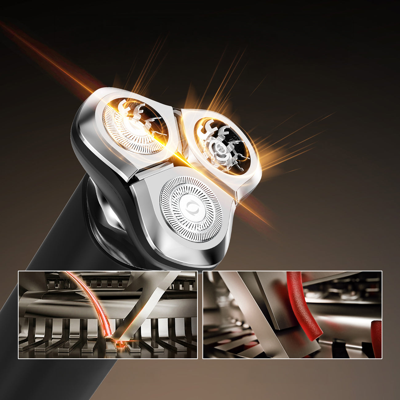 MAXGROOM BS-8012A 3-in-1 elektrinė skustuva - juoda -- Hair Clippers & Trimmers