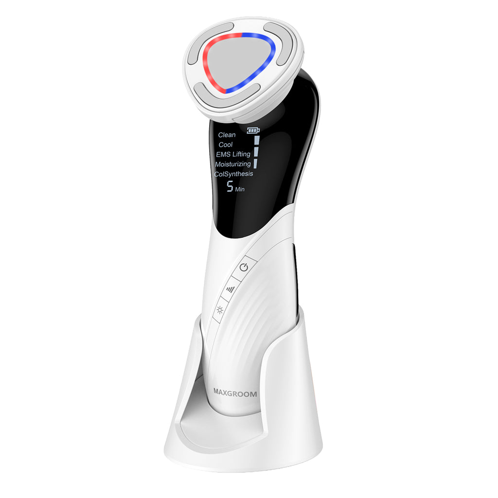 MAXGROOM D849 9-in-1 veido masažuoklis su priežiūros funkcijomis - balta -- Hair Clippers & Trimmers