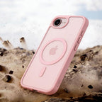 Tech-Protect BasicMag MagSafe Case, skirta iPhone 16e / 17e - Matte Pink -- iPhone 16e