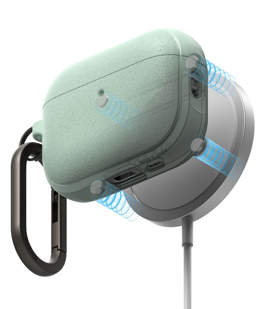 Ringke Onyx Magnetic MagSafe Dėklas, skirtas AirPods Pro 3 - Green -- AirPods AirPods Pro 3