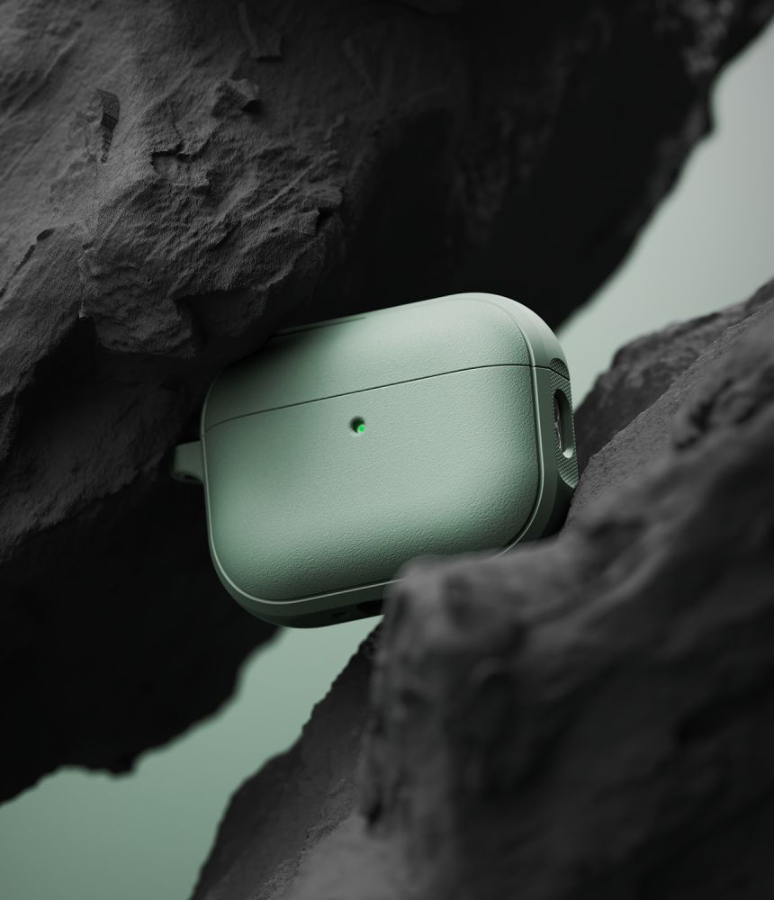 Ringke Onyx Magnetic MagSafe Dėklas, skirtas AirPods Pro 3 - Green -- AirPods AirPods Pro 3