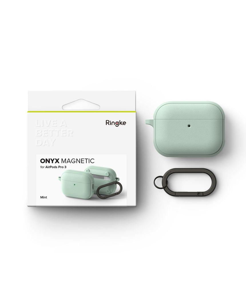 Ringke Onyx Magnetic MagSafe Dėklas, skirtas AirPods Pro 3 - Green -- AirPods AirPods Pro 3