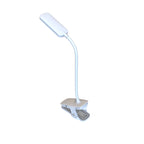 Wozinsky VT-02 Mini LED skaitymo lempa su žiebtuvėliu ir USB-C kabeliu 80 cm - Balta -- Table Lamps