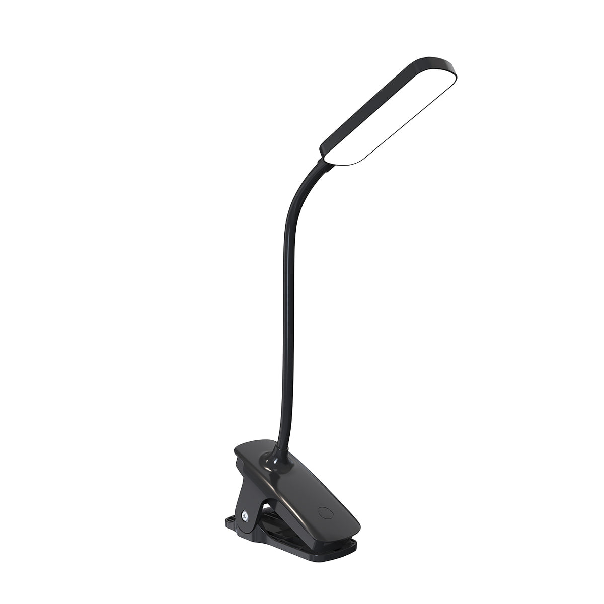 Wozinsky VT-01 Mini LED skaitymo lempa su žiebtuvėliu ir USB-C kabeliu 80 cm - Juoda -- Table Lamps