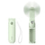 Jisulife Handheld Fan Life8 Plus nešiojamasis USB ventiliatorius su maitinimo banka ir žibintuvėliu - žalia -- Uncategorized