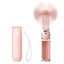 Jisulife Handheld Fan Life8 Nešiojamas USB ventiliatorius su energijos banko funkcija 2000mAh ir žibintu - rožinė --...