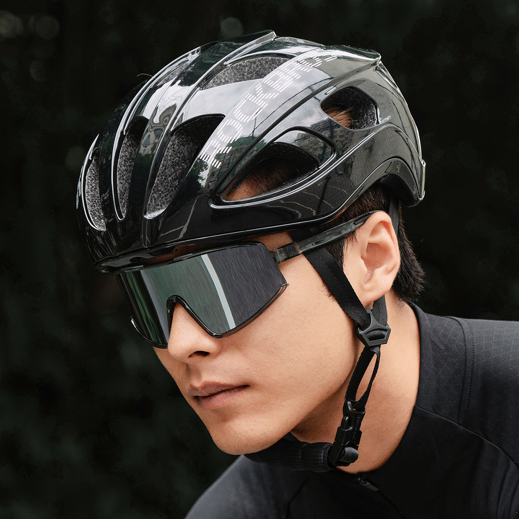 Rockbros LK-66 Lengvas dviračio šalmas 58-62 cm - juodas -- Bicycle Helmets