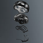 Rockbros LK-66 Lengvas dviračio šalmas 58-62 cm - juodas -- Bicycle Helmets