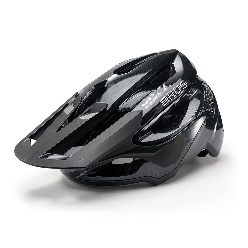 Rockbros LK-99 Kalnų dviračio šalmas su reguliuojama saugale ir magnetiniu užsegimu 58-62 cm - juodas -- Bicycle Helmets