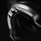 Rockbros LK-99 Kalnų dviračio šalmas su reguliuojama saugale ir magnetiniu užsegimu 58-62 cm - juodas -- Bicycle Helmets