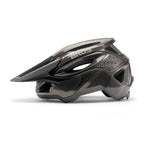 Rockbros LK-99 Kalnų dviračio šalmas su reguliuojama saugale ir magnetiniu užsegimu 58-62 cm - titaninis -- Bicycle Helmets
