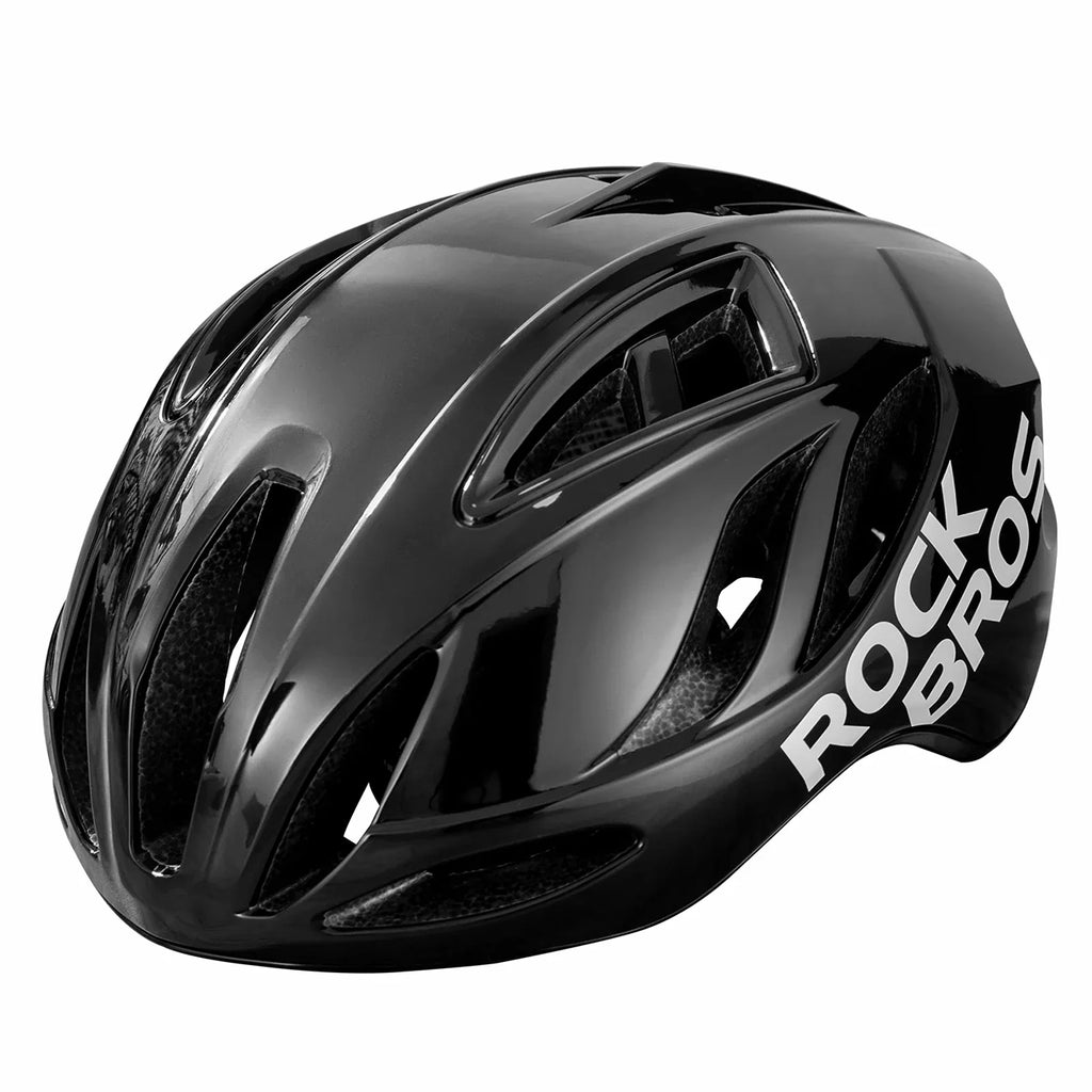Rockbros TS-42 lengvas dviračio šalmas 58-62 cm - juodas -- Bicycle Helmets