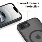 Tech-Protect BasicMag MagSafe Case, skirta iPhone 16e / 17e - Black -- iPhone 16e