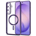 Tech-Protect MagFlex MagSafe Case, skirta Samsung Galaxy S26 - Transparent Purple -- Samsung Galaxy S26