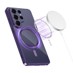Tech-Protect MagFlex MagSafe Case, skirta Samsung Galaxy S26 Ultra - Transparent Purple -- Samsung Galaxy S26 Ultra