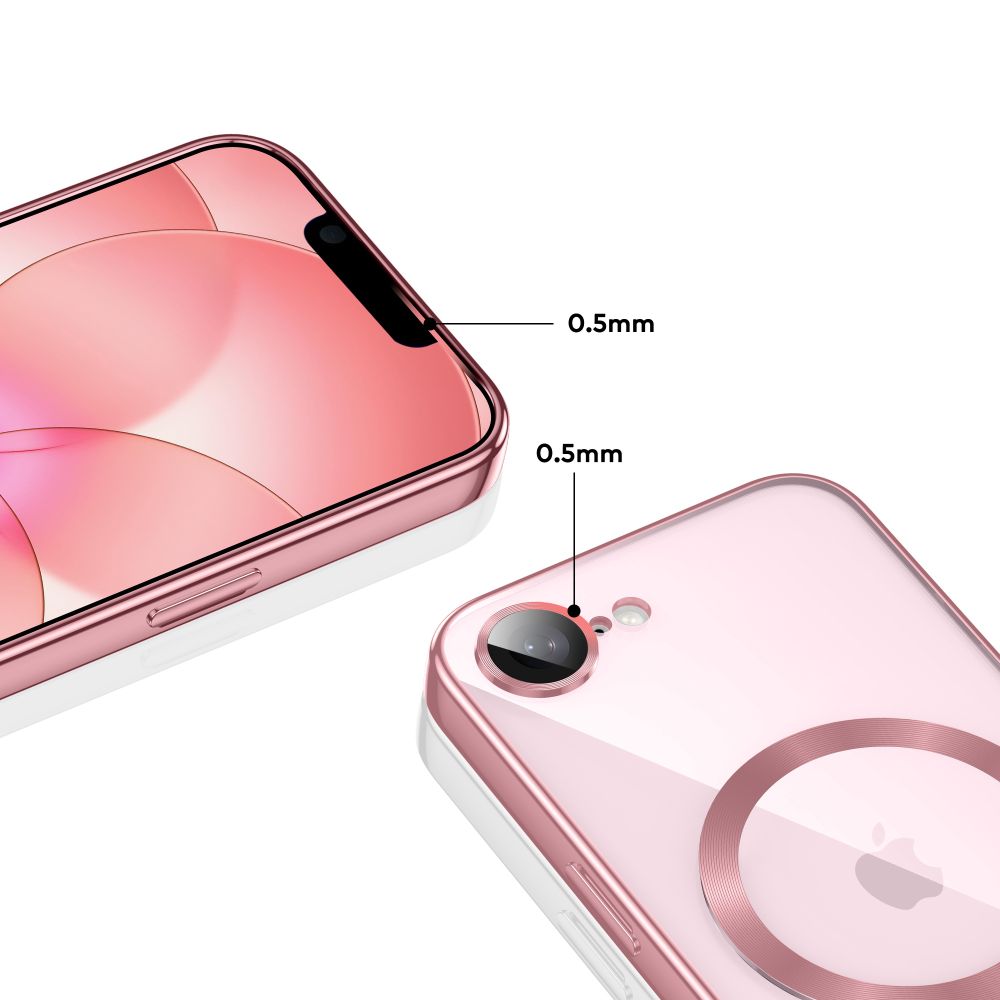 Tech-Protect MagFlex MagSafe Case, skirta iPhone 16e / 17e - Pink -- iPhone 16e