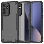 Tech-Protect Rugged Shield Case, skirta Samsung Galaxy A57 5G - Translucent Black -- Samsung Galaxy A57
