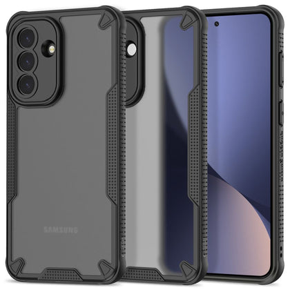 Tech-Protect Rugged Shield Case, skirta Samsung Galaxy A57 5G - Translucent Black -- Samsung Galaxy A57