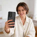Tech-Protect Rugged Shield Case, skirta Samsung Galaxy A57 5G - Translucent Black -- Samsung Galaxy A57