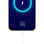 3mk Kabelis 3in1 USB-A - micro USB / Lightning / USB-C 1.2m 20V/2.4A 15W - baltas -- Cell phone cables