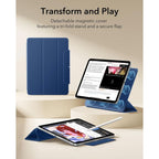 ESR Rebound Magnetic Case už iPad Air 10.9" (2020/2022) / 11" (2024/2025/2026) – Navy Blue -- iPad Air 10.9