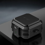 Tech-Protect Carbonox MagSafe Case, skirta Samsung Galaxy Buds 4 / 4 Pro - Black -- Headphone Cases