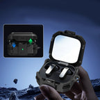 Tech-Protect Carbonox MagSafe Case, skirta Samsung Galaxy Buds 4 / 4 Pro - Black -- Headphone Cases