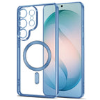 Tech-Protect MagFlex Case, skirta Samsung Galaxy S26 Ultra - Transparent Blue -- Samsung Galaxy S26 Ultra
