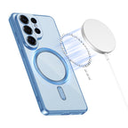 Tech-Protect MagFlex Case, skirta Samsung Galaxy S26 Ultra - Transparent Blue -- Samsung Galaxy S26 Ultra