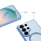 Tech-Protect MagFlex Case, skirta Samsung Galaxy S26 Ultra - Transparent Blue -- Samsung Galaxy S26 Ultra