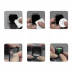 Tech-Protect Glass Flex+ 2-Pack Hybrid Glass, skirtas Huawei Watch GT Runner 2 – juodas -- Watch tempered Glass