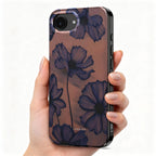 Tech-Protect Lamano MagSafe dėklas, skirtas iPhone 16e / 17e - brown-purple -- iPhone 16e / iPhone 17e
