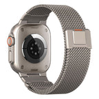 Tech-Protect Milano Vanguard apyrankė Apple Watch (44 / 45 / 46 / 49 mm) - Titanas -- Apple Watch