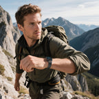 Tech-Protect Milano Vanguard apyrankė, skirta Apple Watch (44 / 45 / 46 / 49 mm) – juoda -- Apple Watch
