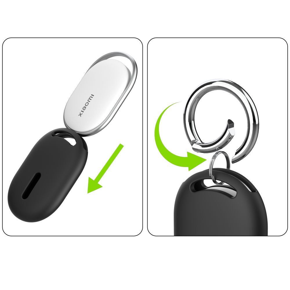 Tech-Protect Icon Case, skirta Xiaomi Tag - Black -- Cell phone cases and covers
