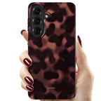 Tech-Protect Lamano MagSafe Case, skirta Samsung Galaxy A36 / A37 5G - Black and Brown -- Samsung Galaxy A36 5G