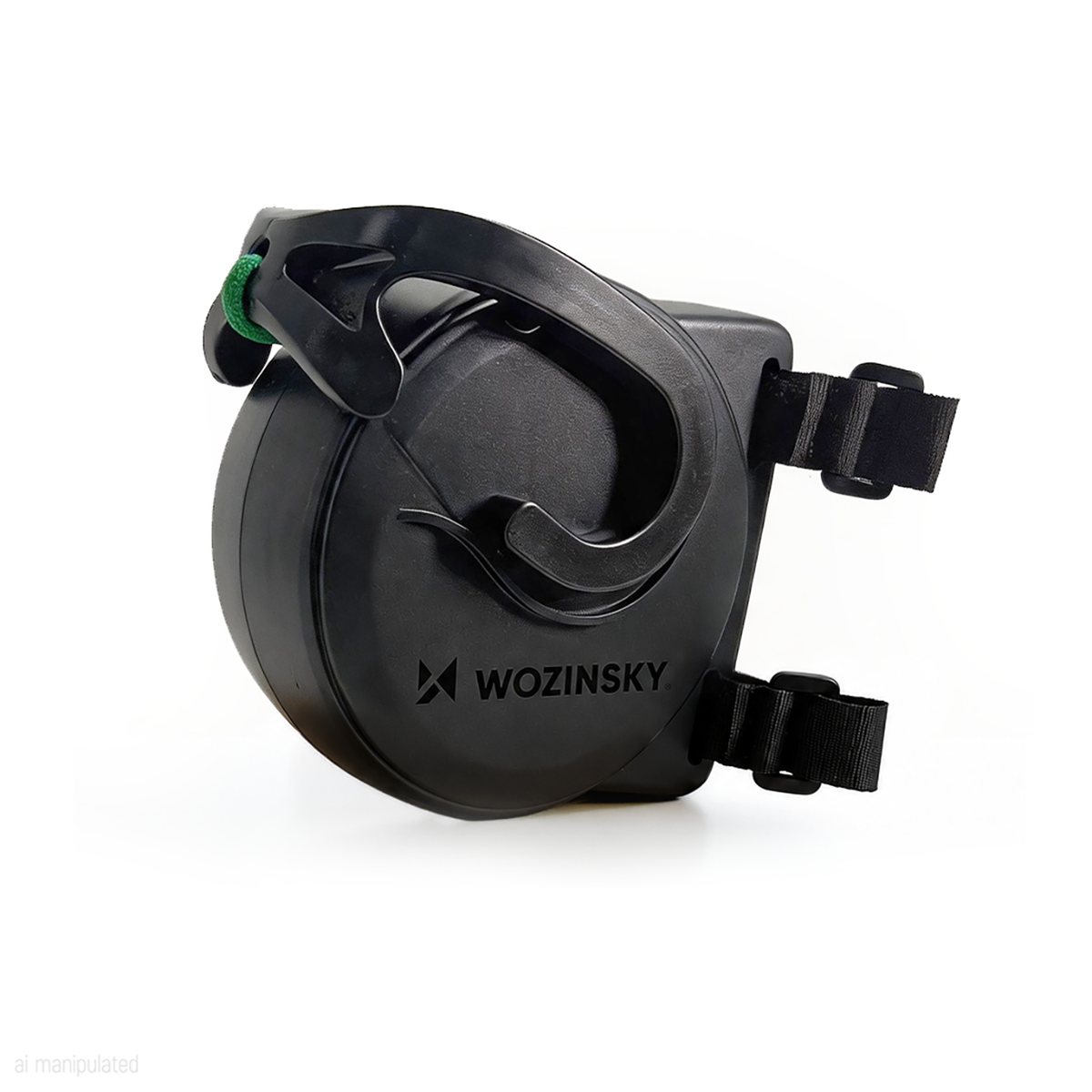 Wozinsky WLH-K2 vilkimo lynas vaikų dviračiui 2,6 m savisigrąžinamas - juodas -- Cycling Accessories