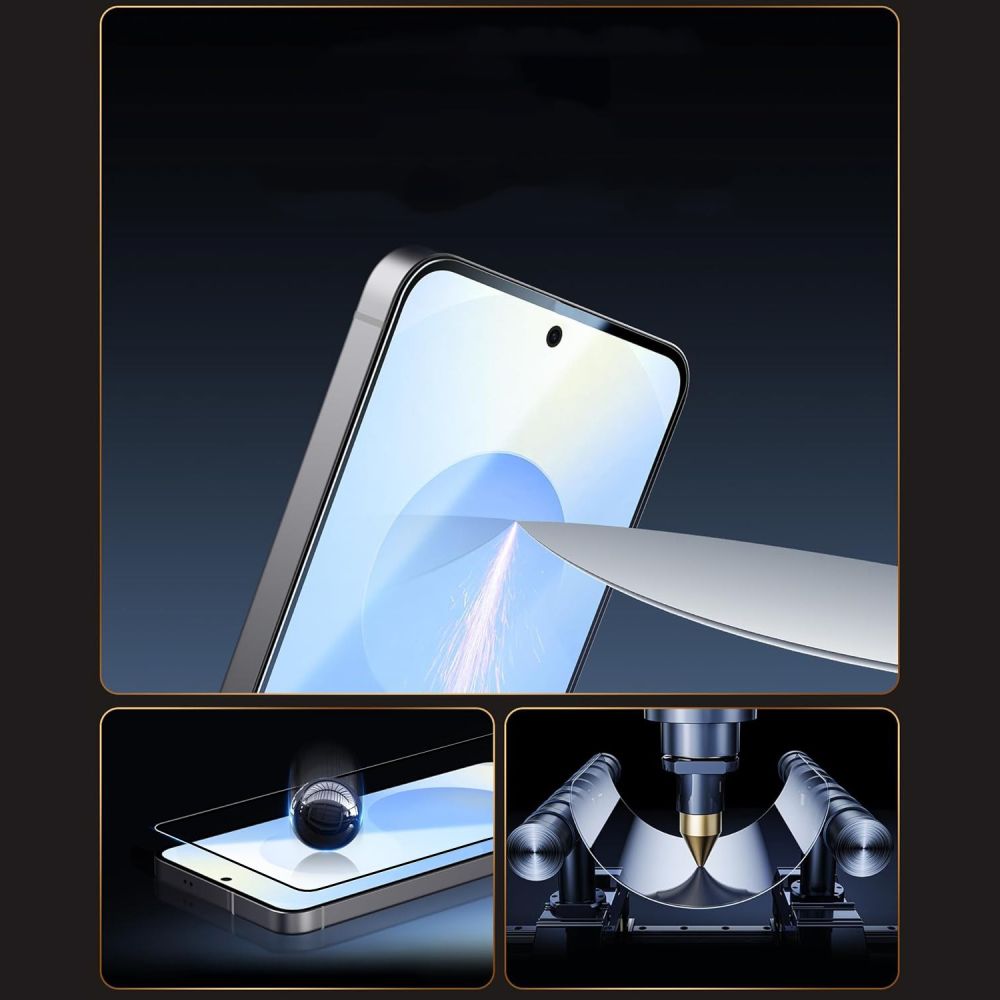 Tech-protect easy set+ 3-pack grūdintas stiklas skirtas Samsung Galaxy S26 Ultra - Black -- Samsung Galaxy S26 Ultra - Black