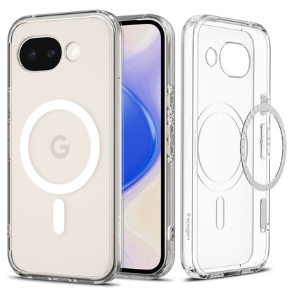 Spigen Ultra Hybrid Mag MagSafe Case skirta Google Pixel 10A - Clear and White