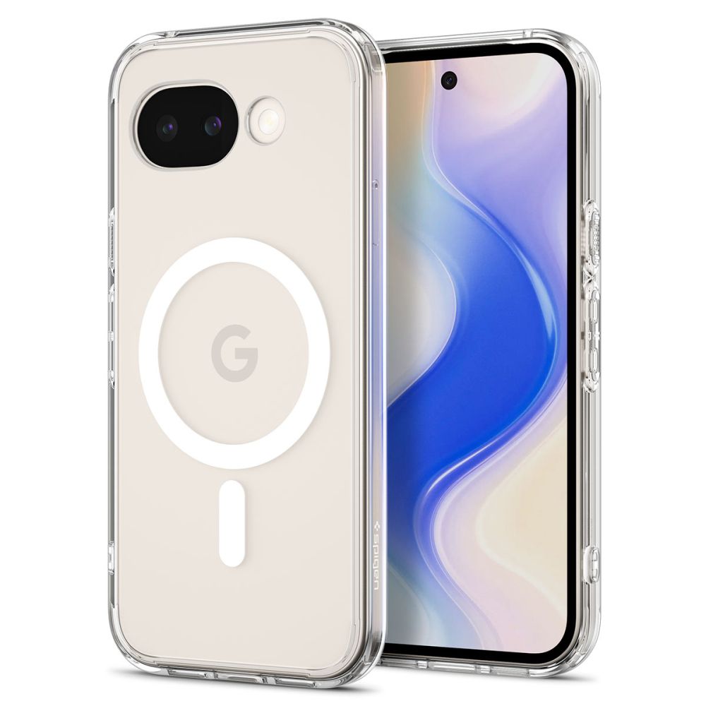 Spigen Ultra Hybrid Mag MagSafe Case skirta Google Pixel 10A - Clear and White