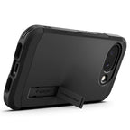 Spigen Tough Armor Mag MagSafe dėklas, skirtas Google Pixel 10A – juodas