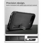 Spigen Tough Armor Mag MagSafe dėklas, skirtas Google Pixel 10A – juodas