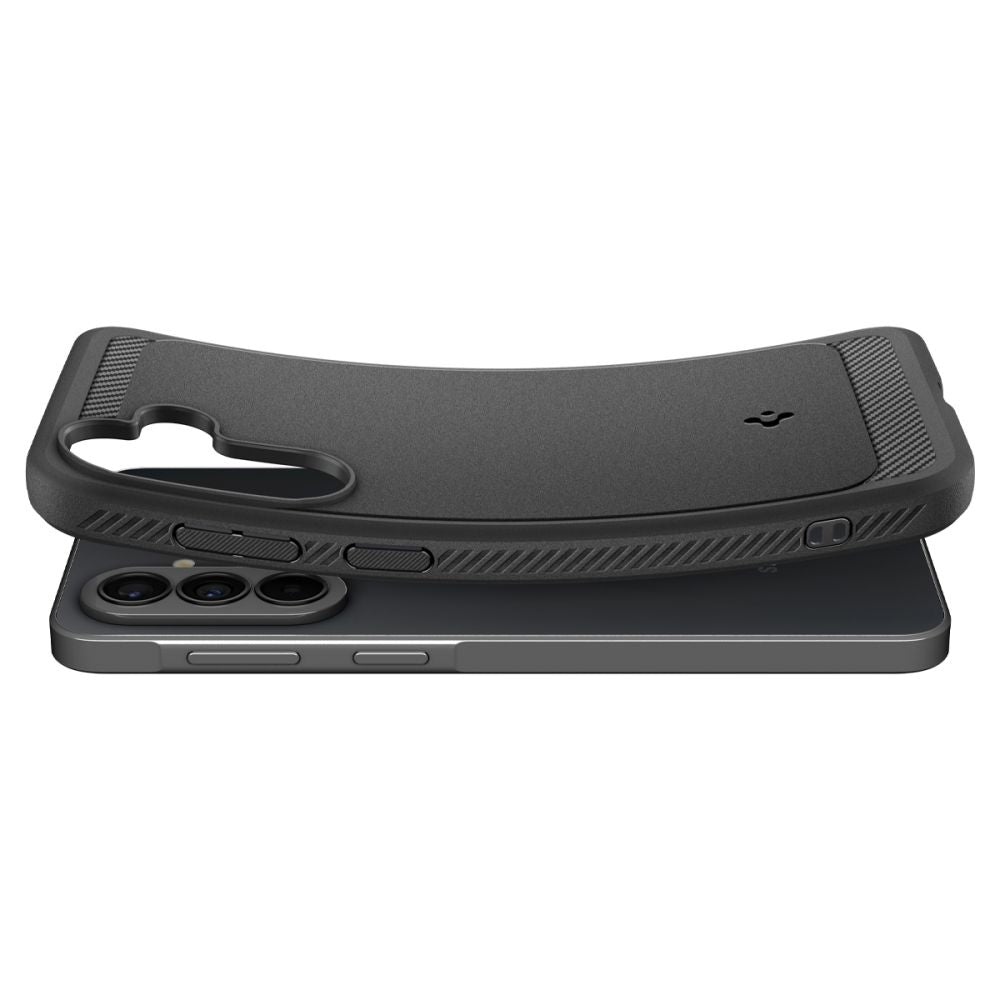 Spigen tvirtas šarvų dėklas, skirtas Samsung Galaxy A37 5G – juodas
