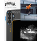 Spigen tvirtas šarvų dėklas, skirtas Samsung Galaxy A37 5G – juodas