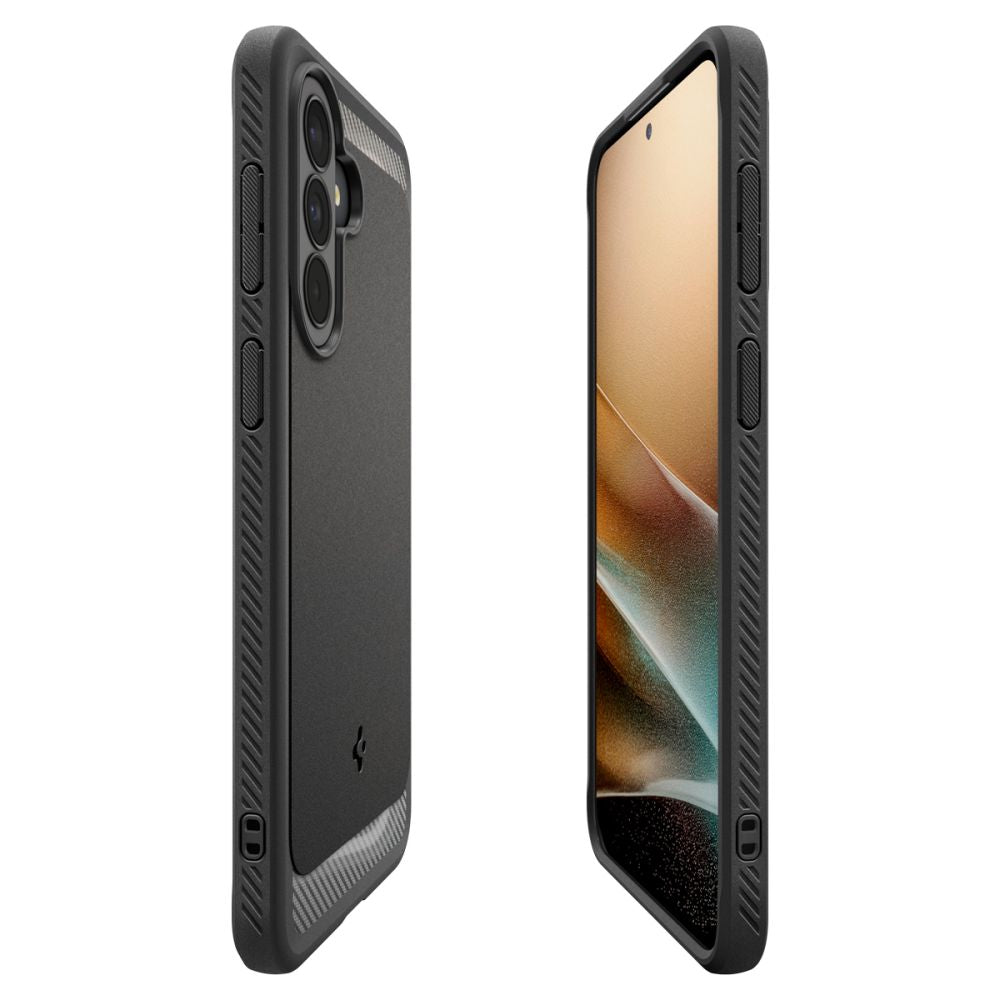 Spigen tvirtas šarvų dėklas, skirtas Samsung Galaxy A37 5G – juodas
