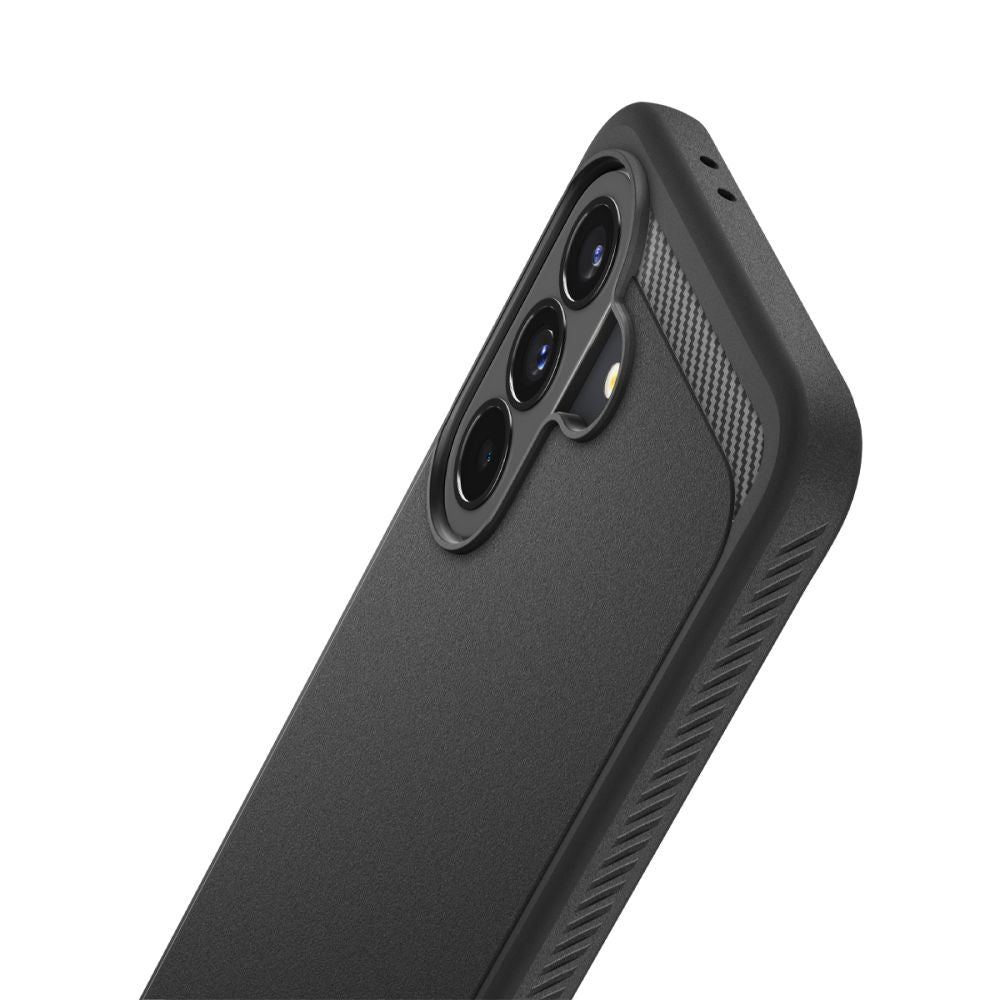 Spigen tvirtas šarvų dėklas, skirtas Samsung Galaxy A37 5G – juodas