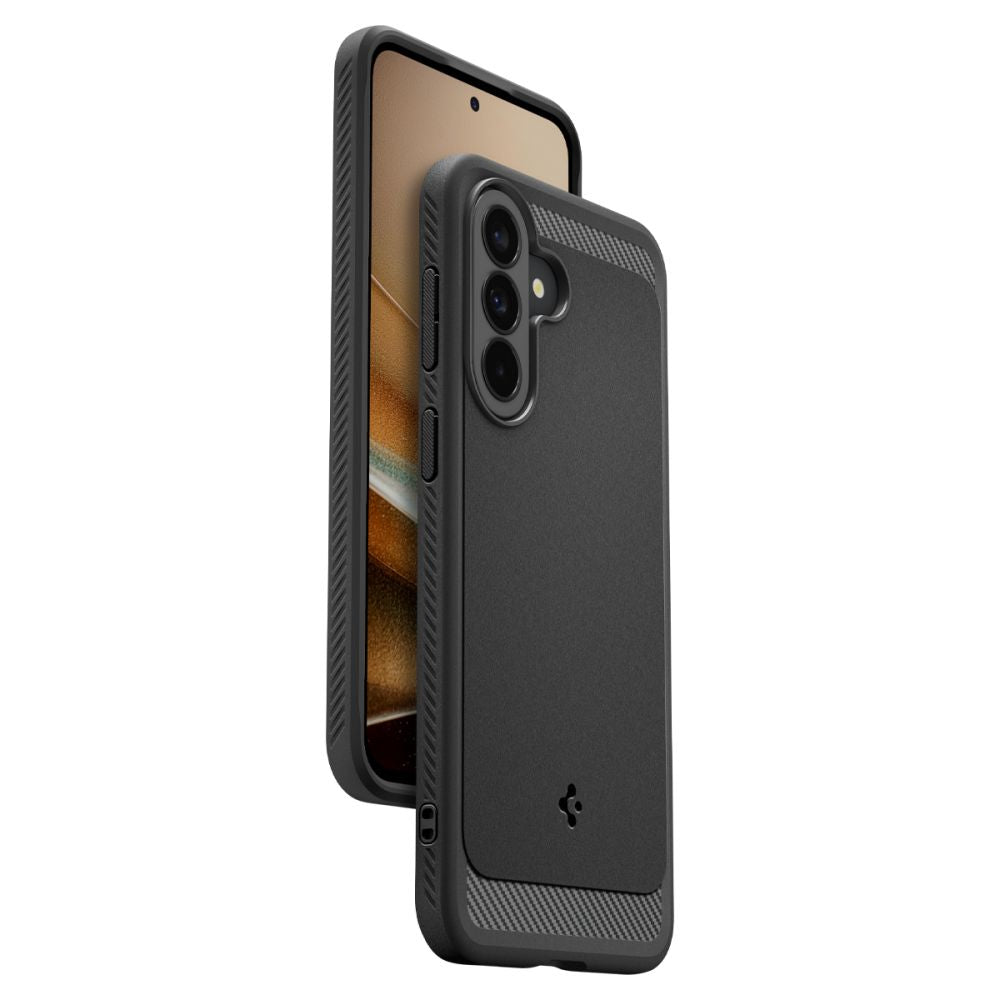 Spigen tvirtas šarvų dėklas, skirtas Samsung Galaxy A37 5G – juodas