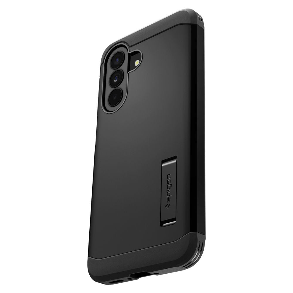 „Spigen Tough Armor Schutzhülle“ skirta „Samsung Galaxy A37 5G – Schwarz“.