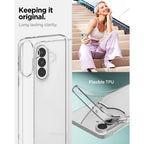 „Spigen“ skystųjų kristalų dėklas, skirtas Samsung Galaxy A37 5G – skaidrus